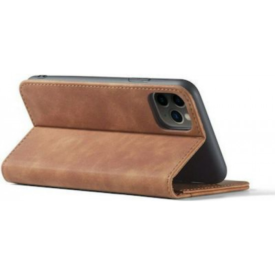 Bodycell Book Case Pu Leather Samsung S21 Ultra Brown