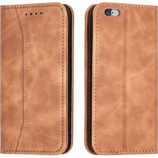 Bodycell Book Case Pu Leather iPhone 6/6s  Brown