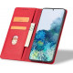 Bodycell Book Case Pu Leather iPhone 7/8/SE 2020 Red