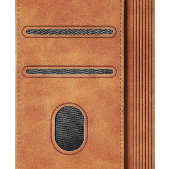 Bodycell Book Case Pu Leather Xiaomi Poco X3 NFC/X3 Pro Brown