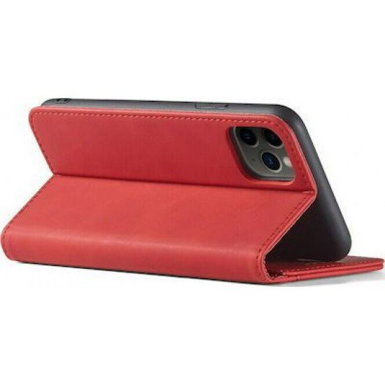 Bodycell Book Case Pu Leather Xiaomi Poco F3 5G Red