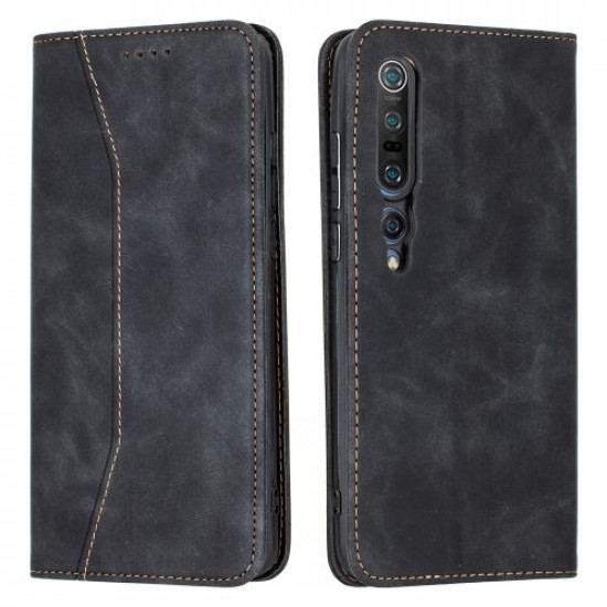 Bodycell Book Case Pu Leather Xiaomi Mi 10/Mi 10 Pro Black