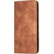 Bodycell Book Case Pu Leather Realme 7i Brown