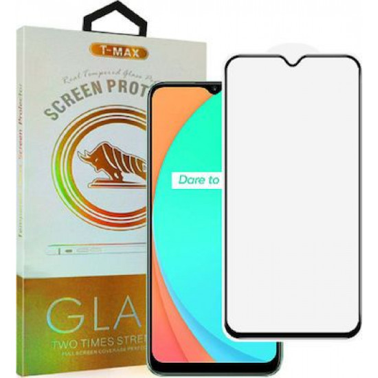 T-Max Full Face Temp.Glass For Realme C11