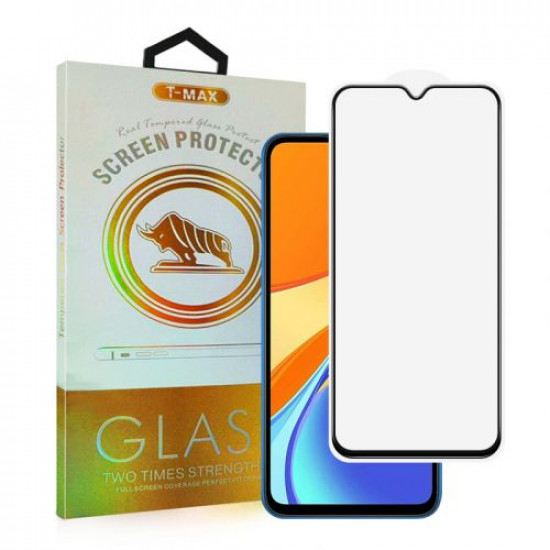 T-Max Full Face Temp.Glass For Xiaomi Redmi 9C