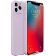 Bodycell Square Liquid Silicon Case iPhone 11 Pro Light Violet