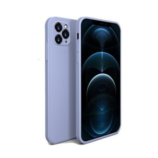Bodycell Square Liquid Silicon Case iPhone 11 Pro Max Light Blue