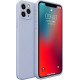 Bodycell Square Liquid Silicon Case iPhone 11 Pro Max Light Blue