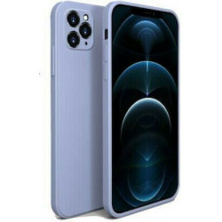 Bodycell Square Liquid Silicon Case iPhone 11 Pro Max Light Blue