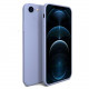 Bodycell Square Liquid Silicon Case iPhone 6/6s Light Blue