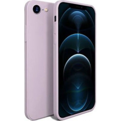 Bodycell Square Liquid Silicon Case iPhone 6/6s Light Violet