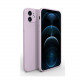 Bodycell Square Liquid Silicon Case iPhone 12 mini Light Violet