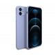 Bodycell Square Liquid Silicon Case iPhone 12 mini Light Blue