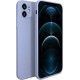 Bodycell Square Liquid Silicon Case iPhone 12 mini Light Blue