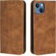 Bodycell Book Case Pu Leather iPhone 13 Mini Brown