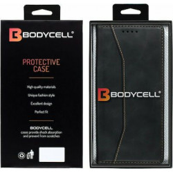 Bodycell Book Case Pu Leather iPhone 13 Pro Max Black