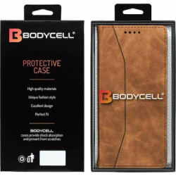 Bodycell Book Case Pu Leather Xiaomi Poco X3 GT Brown