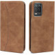 Bodycell Book Case Pu Leather Realme 8 5G Brown