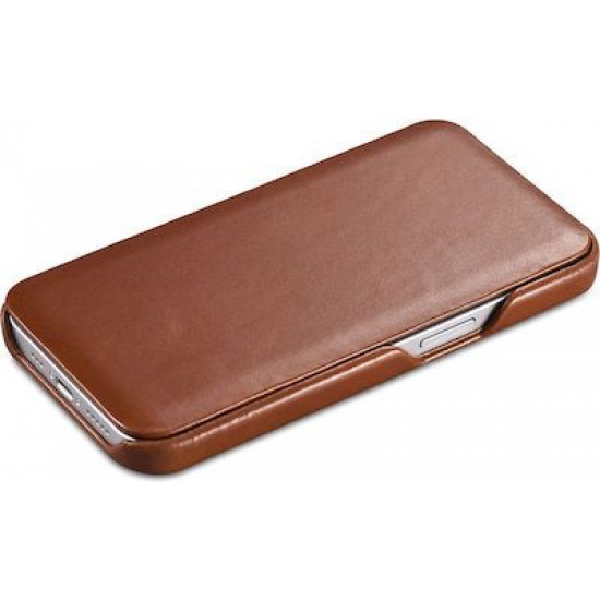 iCarer RIX 1303 iPhone 13 Pro Curved Edge Brown