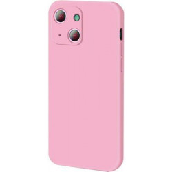 Bodycell Square Liquid Silicon Case iPhone 13  Pink
