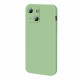 Bodycell Square Liquid Silicon Case iPhone 13 mini Light Green