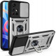 Bodycell Armor Slide Cover Case Xiaomi Note 11T/Note 11s 5G/Poco M4 Pro 5G Silver