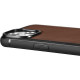 iCarer WMI14220717 iPhone 14 Genuine Leather TPU Back Cover Dark Brown