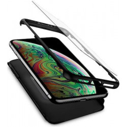 360 Full Cover & Temp.Glass iPhone 12/12 Pro  Black