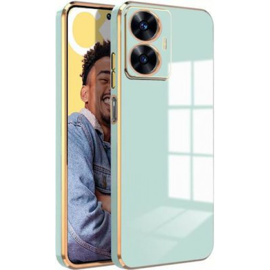 Bodycell Gold Plated Silicon Realme C55 Mint Green