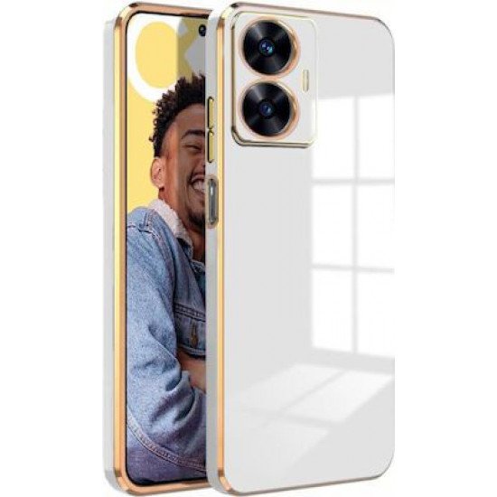 Bodycell Gold Plated Silicon Realme C55 White