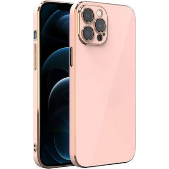 Bodycell Gold Plated Silicon iPhone 13 Pro Max Pink