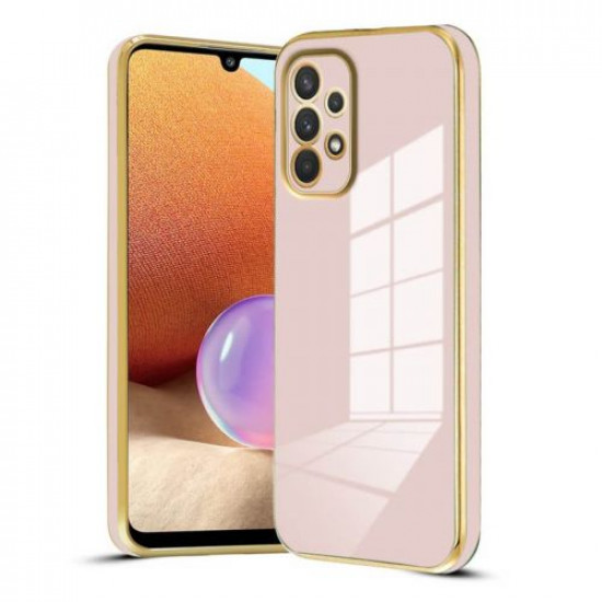 Bodycell Gold Plated Silicon Samsung A32 5G Pink