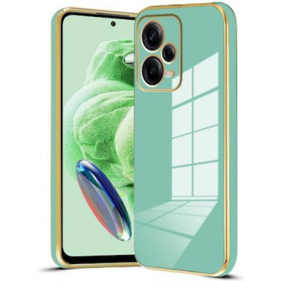 Bodycell Gold Plated Silicon Xiaomi Note 12 Pro Plus 5G Mint Green