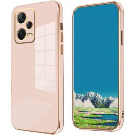 Bodycell Gold Plated Silicon Xiaomi Note 12 Pro Plus 5G Pink