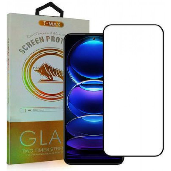 T-Max Full Face Temp.Glass For Xiaomi Redmi 12 4G