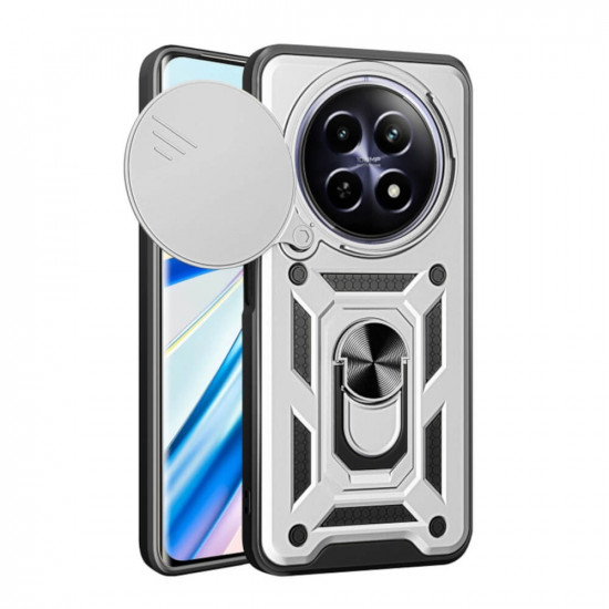 Bodycell Armor Slide Cover Case Realme 12 5G/12X 5G Silver