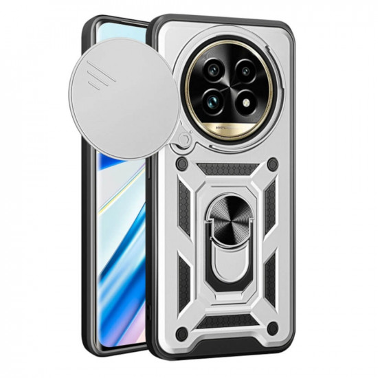 Bodycell Armor Slide Cover Case Realme 13 Pro 5G/13 Pro Plus 5G Silver