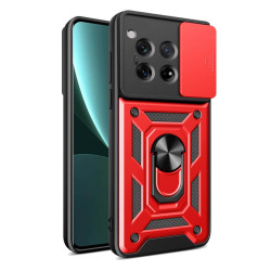 Bodycell Armor Slide Cover Case OnePlus 12 5G Red