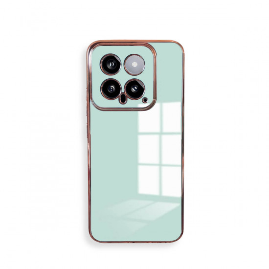Bodycell Gold Plated Silicon Xiaomi 14  Mint Green