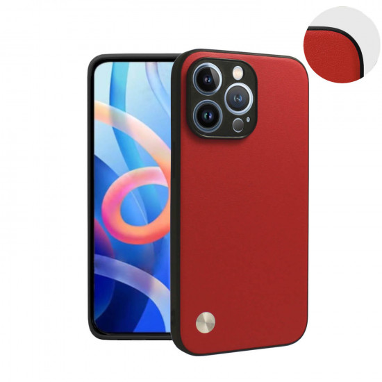Bodycell Vegan Cover iPhone 14 Pro Max Red